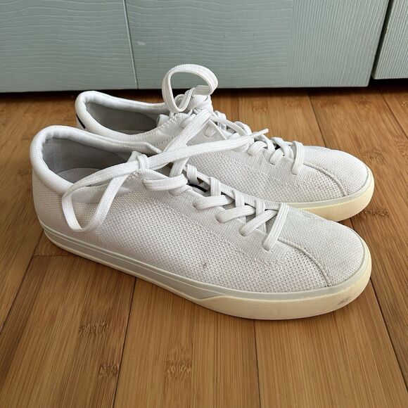 ROTHY'S Shoes - Rothy's The Lace Up Bright White Casual‎ Sneaker Womens 10.5
